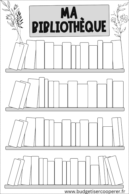 Carnet de Lectures  - à imprimer