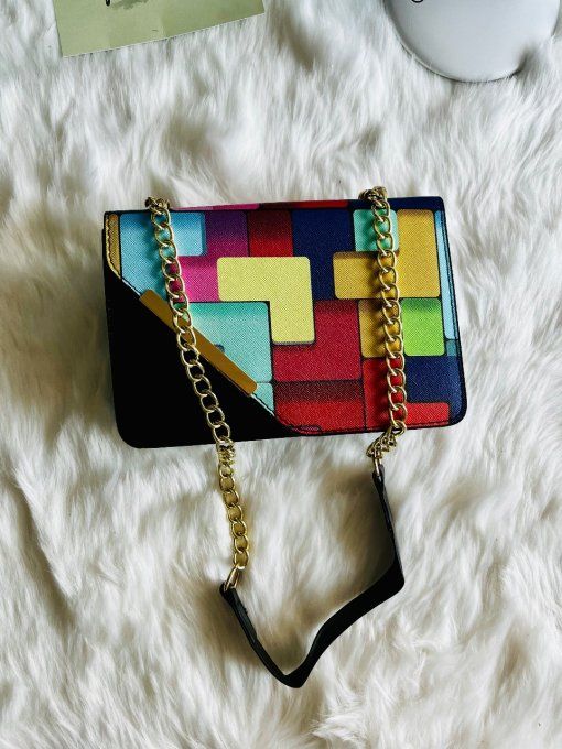 Sac Lauriane multicolore 