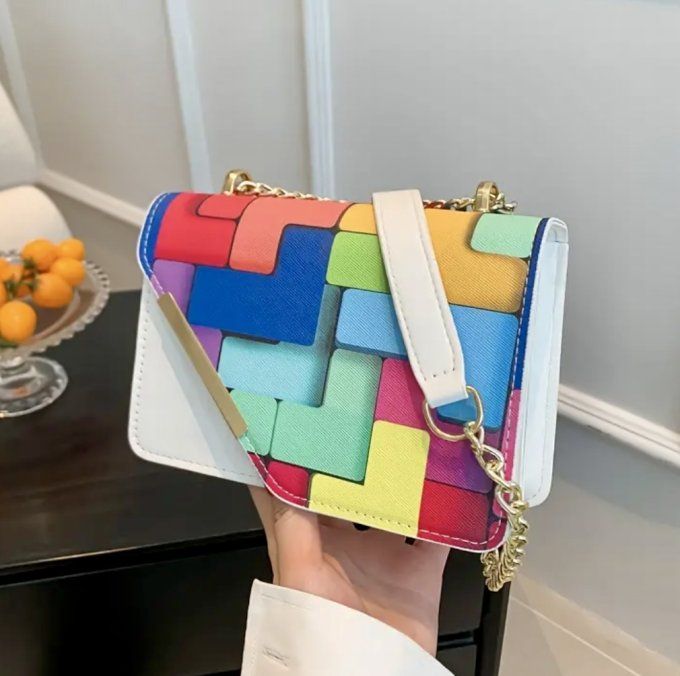 Sac Lauriane multicolore 