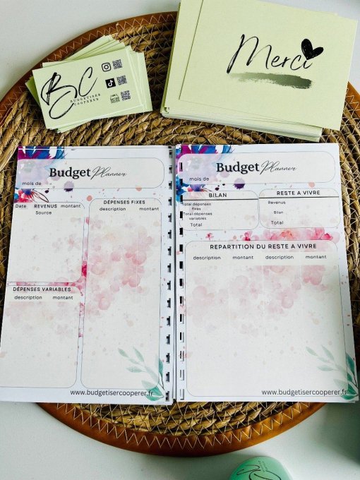 BOX budget journal avec classeur