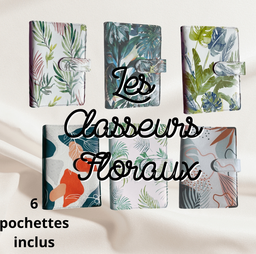 Les classeurs Floraux 22€ Les classeurs Floraux 22€