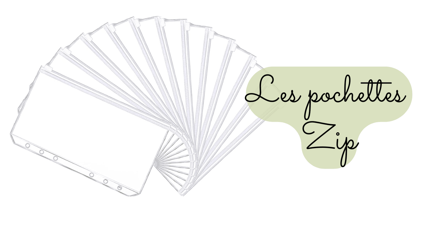 Les pochettes ZIP 2€